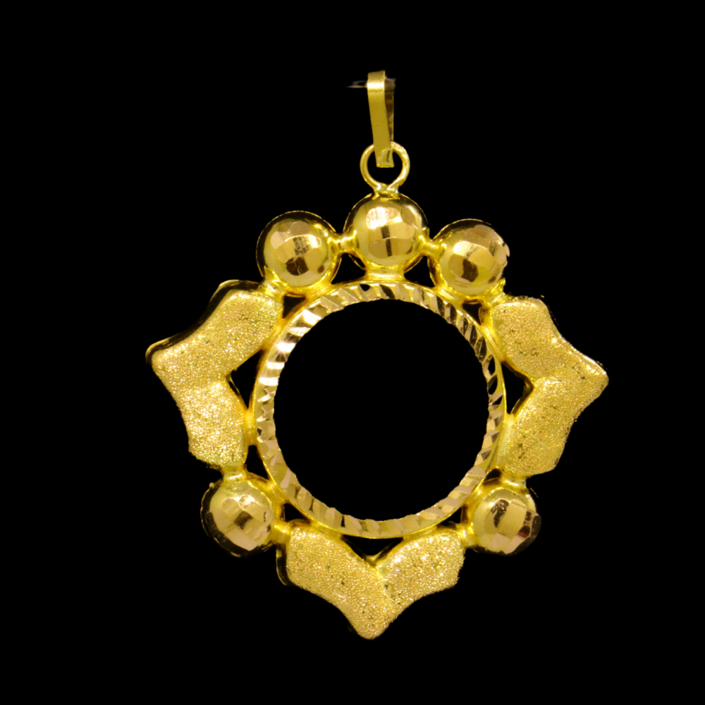 21K Gold Coin Frame – SW24238
